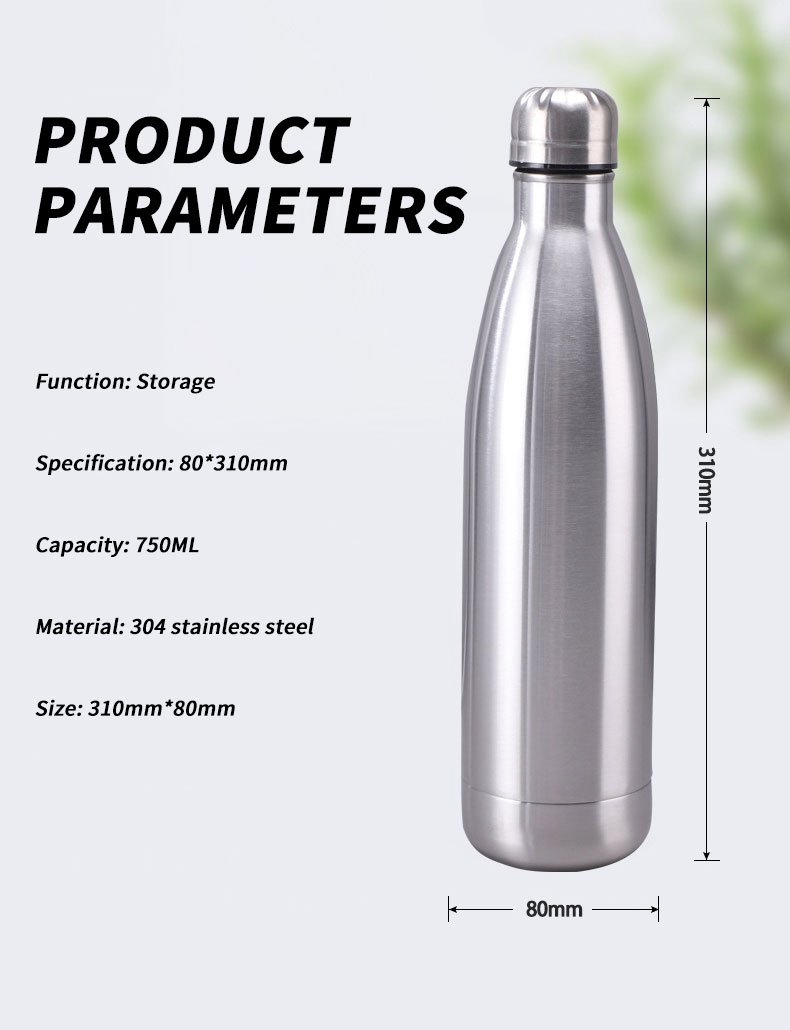 Stainless Steel Thermos with Storage