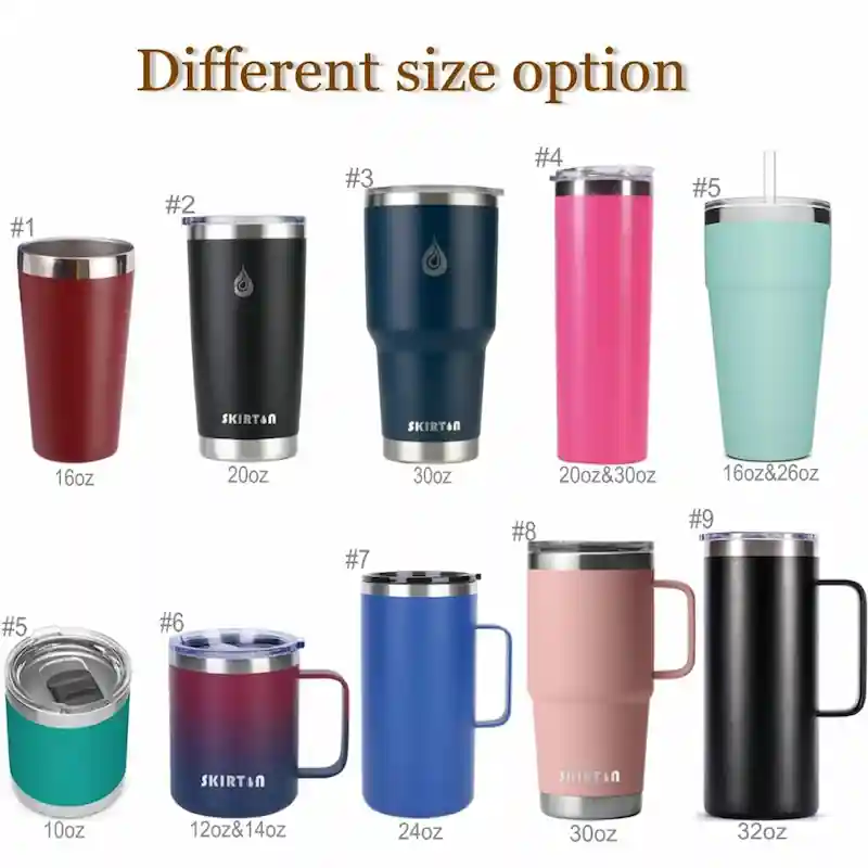 Tumbler Cups Capacity